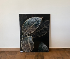 Quadro vidro folhas - comprar online
