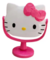 Espellho de mesa em alto relevo da Helly Kitty