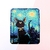 Mousepad Gato van gogh - comprar en línea