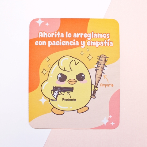 Mousepad Paciencia y empatia - comprar en línea