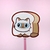 Sticker Gato Pan - comprar en línea