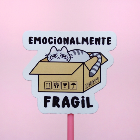 Sticker Emocionalmente fragil - comprar en línea