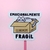 Sticker Emocionalmente fragil - comprar en línea
