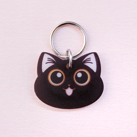 Plaquita de identificación gatito negro - comprar en línea