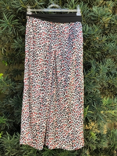 ZARA - SAIA ANIMAL PRINT ONÇA - Maria Madame Desapegos - Multimarcas e Luxo!