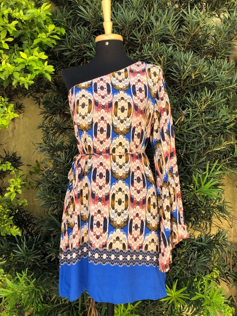 FARM - VESTIDO UM OMBRO SÓ