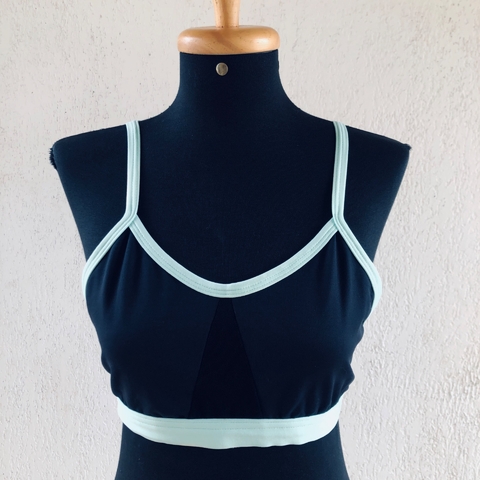 RAINHA - TOP ESPORTE PRETO - G