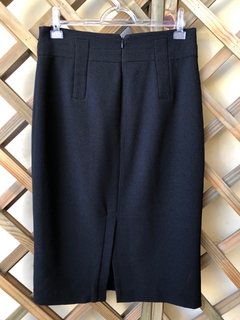 RUBINELLA - SAIA CREPE PRETA na internet