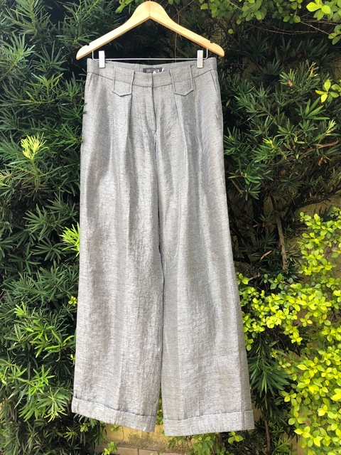 SPEZZATO - CALÇA CINZA ALFAIATARIA - P