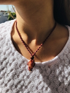 collar Inti agata