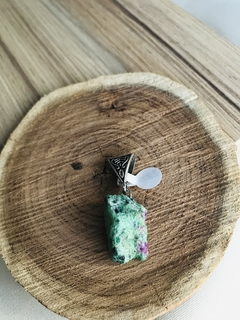 dije de rubi con zoisita - comprar online