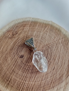 dije de cuarzo cristal