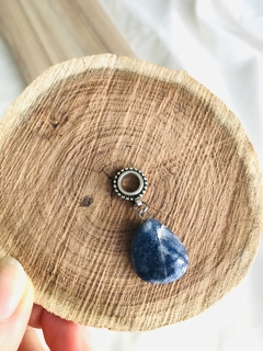 dije de cuarzo azul - comprar online