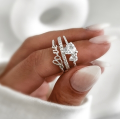Anillo triple P925 - comprar online