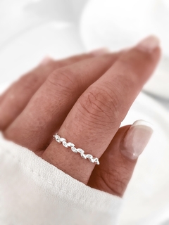 Anillo laurel P925 - comprar online