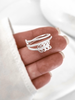 Anillo rama flecha P925