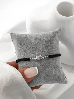 Pulsera corazón de plata P925