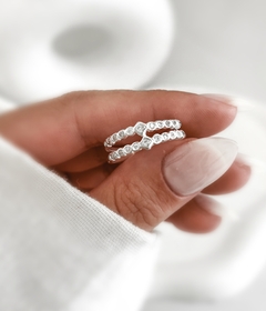Anillo doble P925