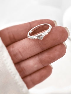Anillo corazón P925