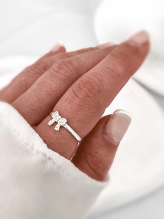 Anillo mini moñito P925 en internet