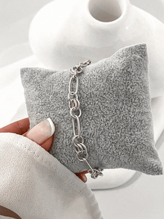 Pulsera esferas de eslabón P925