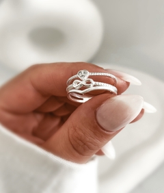 Anillo triple infinito P925 en internet