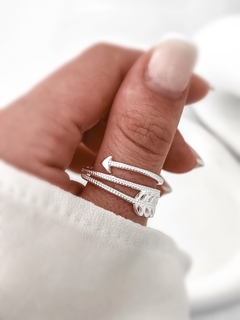 Anillo rama flecha P925 - comprar online
