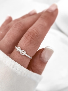 Anillo infinito P925 - comprar online