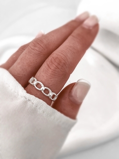 Anillo eslabón P925 - comprar online