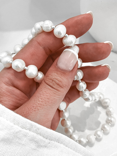 Collar perlas de río P925 - comprar online