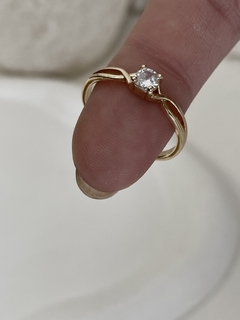 Anillo cristal gf