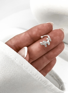 Aro cuff laurel P925 - comprar online