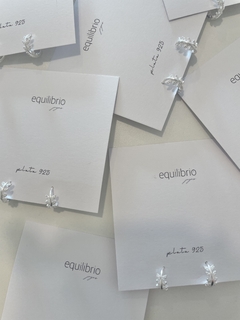 Aros hojitas P925 - equilibrio joyas