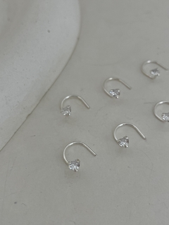 Piercing nostril corazón P925 en internet