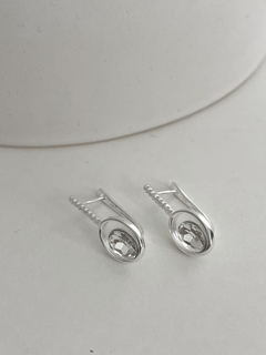 Aros dobby P925 - equilibrio joyas