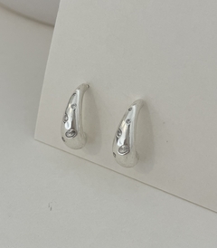 Aros gota cristal P925