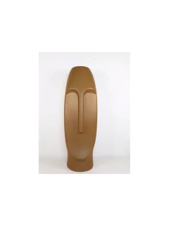 Florero Ceramica Mascara . 584841