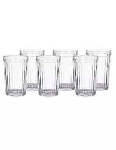 Vaso Roma transparente. Set x 6 unid. 61653 en internet