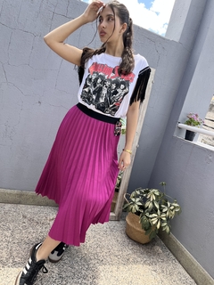 Falda plisada Retro - tienda online