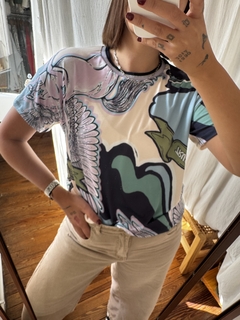 Remera Cuello lurex - comprar online