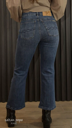 Denim Mery crop Avi by. Saltan Pepa en internet