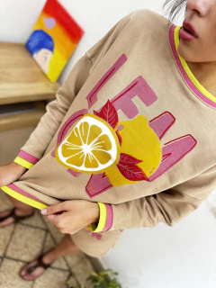 Buzo Lemon Rose - comprar online