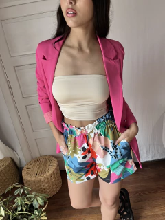 Short Casimira pink - Flipando._
