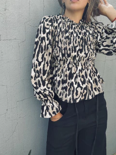 Blusa Litoral print - comprar online