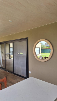 Espejo circular madera - comprar online