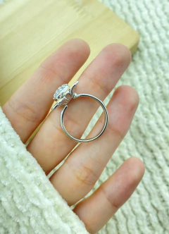 Anillo giratorio flor - comprar online