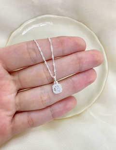 Conjunto cuadrado cristal