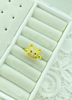 Anillo giratorio gatito
