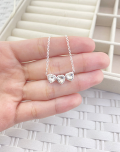 Conjunto triple corazones