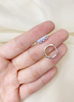 Argolla Strass multicolor - comprar online
